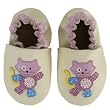 Robeez Mix & Match Kitten Cream/Lilac Slip-on