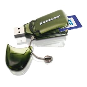 IOGEAR Universal Memory Drive Hi Speed USB 2.0 Memory Card Reader Writer