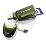 IOGEAR Pocket Card Reader- Hi-Speed USB 2.0 Memory Card Reader / Writer (SD/ MMC Memory Cards) Supports 8GB Capacity (GFR212SD)