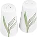 Corelle LifeStyles Collection White Flower Salt/Pepper Set