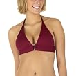 Mossimo® Black: Jewel Swim Halter Top - Cranberry