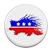 Libertarian Party Porcupine Pinback Button Pin Badge - 2.25