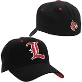 Top of the World Louisville Cardinals 1-Fit Stretch Cap by Top of the World