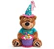 Adorable Happy Birthday Teddy Bear With Cake That Plays "Happy Birthday To You" Great Gift Item