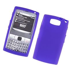 Samsung Epix SGH-i907 AT&T Soft Silicone Protector Skin Case Purple