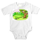 Onesie with path, view, oak