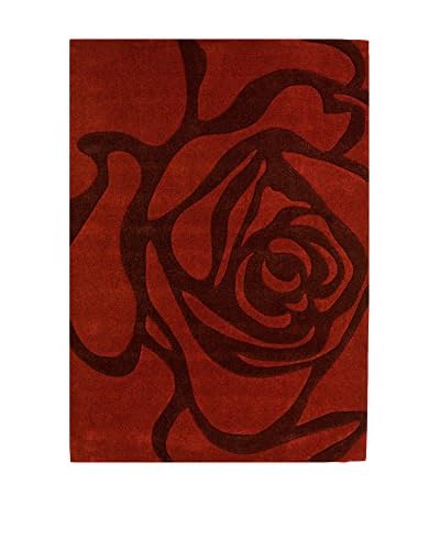 Tapis a Porter Tappeto Platinum Rosso/Marrone 120 x 180 cm