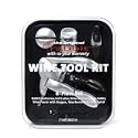 Metrokane Rabbit Wine Opener Tool Kit, Silver