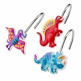 Dinosaur Friends Shower Curtain Hooks