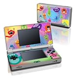 Monster Party Design Decorative Protector Skin Decal Sticker for Nintendo DS Lite