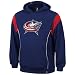 Reebok Columbus Blue Jackets Navy Blue Showboat Hoody Sweatshirt