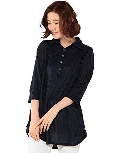 (ジボール)GIVORS ストライプシャツチュニック