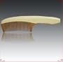 PMHM2-04 - Large High Quality All Natural Wooden Comb - 6.5 Inch