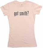 got smith? Women's Tee Shirt Large-Pink Babydoll (petite fit)