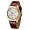 Yves Camani Unisexuhr Golden Twinkle Brown 302-GBR