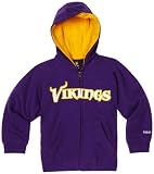 NFL Unisex Infant/Toddler Minnesota Vikings Sportsman Zip Ft Fleece Hoodie - R14C4Q13 (Regal Purple, 2T)