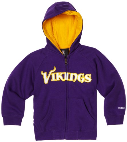 NFL Unisex Infant/Toddler Minnesota Vikings Sportsman Zip Ft Fleece Hoodie - R14C4Q13 (Regal Purple, 2T)