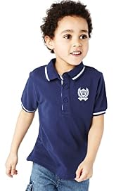 Pure Cotton Polo Shirt with Stay New™