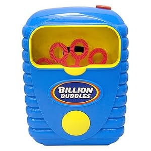 Billion Bubbles Kids Bubble Generator - Blue: Amazon.co.uk: Toys & Games