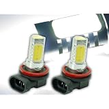 6W★超高輝度LEDバルブホワイト2個 H8兼H11 SMDウェッジ as90-2