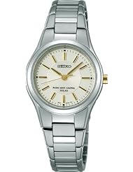 Seiko Spirit Gold Titanium Solar Radio Ssdt039 Ladies Watch Japan Import