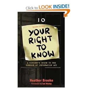 Your Right to Know - New Edition: A Citizen's Guide to the Freedom of Information Act