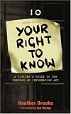 Your Right to Know - New Edition: A Citizen's Guide to the Freedom of Information Act