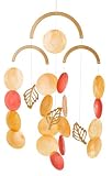 Woodstock Capiz Chime - Autumn Mist