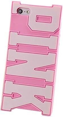 kangweichuang iPhone 7 Victoria's Secret PINK letters Case,3D Victoria's Secret PINK Big letters Back Cover Back Cover Soft Silicone Case for Apple iPhone 7/7s Pink