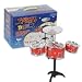 Kids Authority Jazz Drum set - Kids Toy Drum set - Red