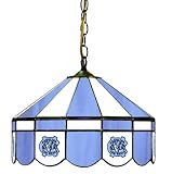 16 Swag Hanging Lamp Light University of North Carolina UNC Tar Heels - Free Shipping
