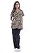Just Love 1368V-M Nursing Scrubs Set for Women Print Scrubs