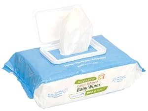 Babyganics Thick N' Kleen Cream Infused Baby Wipes, Value Box, Four 100-Count Packs
