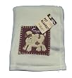 Cosy Pet Fleece dog Blanket -Cream