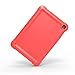 Fire HD 7 (2014 Model) Case - Poetic Fire HD 7 Case [Turtle Skin Series] - [Corner/Bumper Protection] [Grip] [Sound-Amplification] Protective Silicone Case for Amazon Fire HD 7 (2014 Model) 4th Gen Only - Red , Will Not Fit Fire 7
