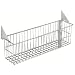 Triton Products 1775 Storability Wire Basket 15-Inch W by 4-Inch H by 6-1/2-Inch D Gray Epoxy Coated Steel with Lock-On Hanging Brackets