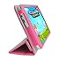 iShoppingdeals - for HP 7 G2 Tablet (Model 1311 Only) Folding Folio Cover Case, Tulip Pink