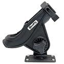 Scotty Baitcaster/ Spinning Rod Holder Black with 244 Flush Deck Mount