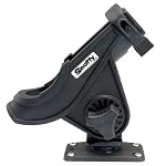 Scotty Baitcaster/ Spinning Rod Holder Black with 244 Flush Deck Mount