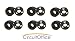 Compatible Universal Calculator Spool EPCBP Purple Ribbons, Works for Casio DR 100, Casio DR 1000, Casio DR 1011, Casio DR 110