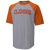 Nike Clemson Tigers Ash Youth Raglan T-shirt