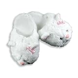 Kreative Kids Inc - Girls Cat Slipper, White