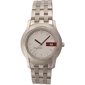 [�O�b�`]GUCCI �r���v 5505XL YA055201 �z���C�g GRG �����Y [���s�A���i]