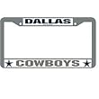 Dallas Cowboys NFL Chrome License Plate Frame