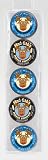 Mad Gabs Festive Moose Smooch 5 Pack Lip Balm Set