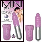 Nasstoys 8 Function Mini Pleaser Ultra Quiet Massager, Purple