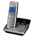 Audioline Blues Voice - Silber-Schwarz - Schnurloses DECT/GAP Freisprech-Telefon mit digitalem Anrufbeantworter, beleuchtetem Display und 6 polyphonen Ruftonmelodien