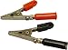 ALLIGATOR CLIPS RED/BLACK PAIR