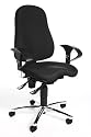 TOPSTAR SI59U G20 Bürodrehstuhl Sitness 10 schwarz mit höhenverstellbaren Armlehnen