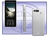 Sagem Porsche Design Handy (7.1 cm (2.8 Zoll) Touch screen, 5 Megapixels Kamera, GPS navigation) schwraz